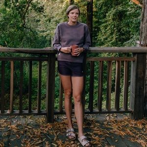 Tracksmith track house crew - worn twice